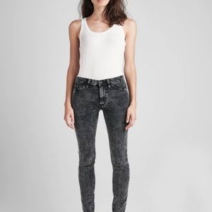 Acid wash black jeans NEW